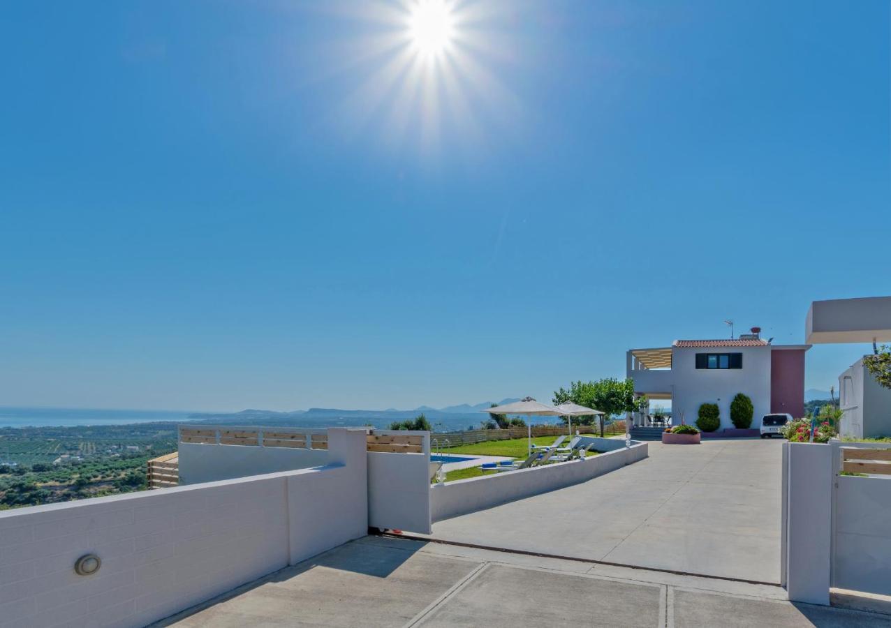 Alkistis Villa With Amazing Sea View Maroulás Buitenkant foto