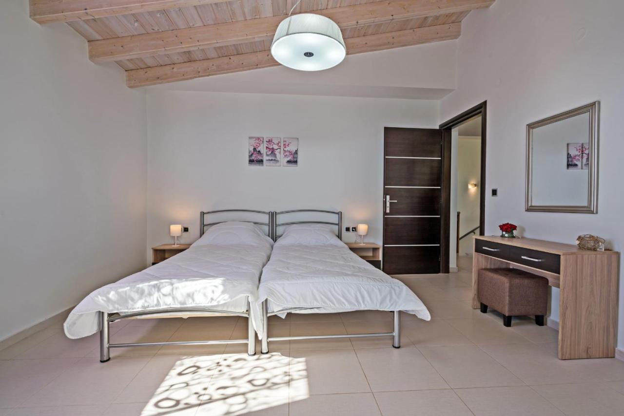 Alkistis Villa With Amazing Sea View Maroulás Buitenkant foto