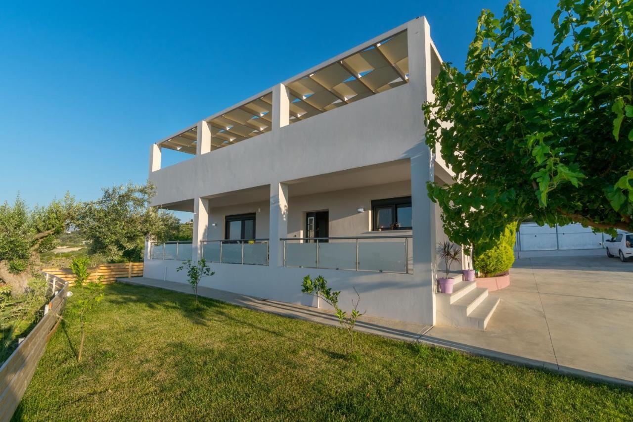 Alkistis Villa With Amazing Sea View Maroulás Buitenkant foto